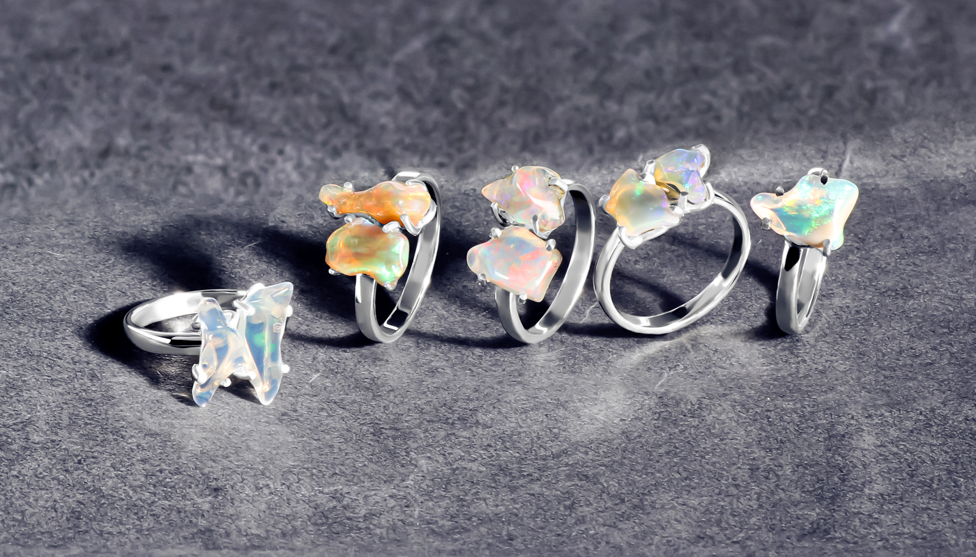 Opal jewelry