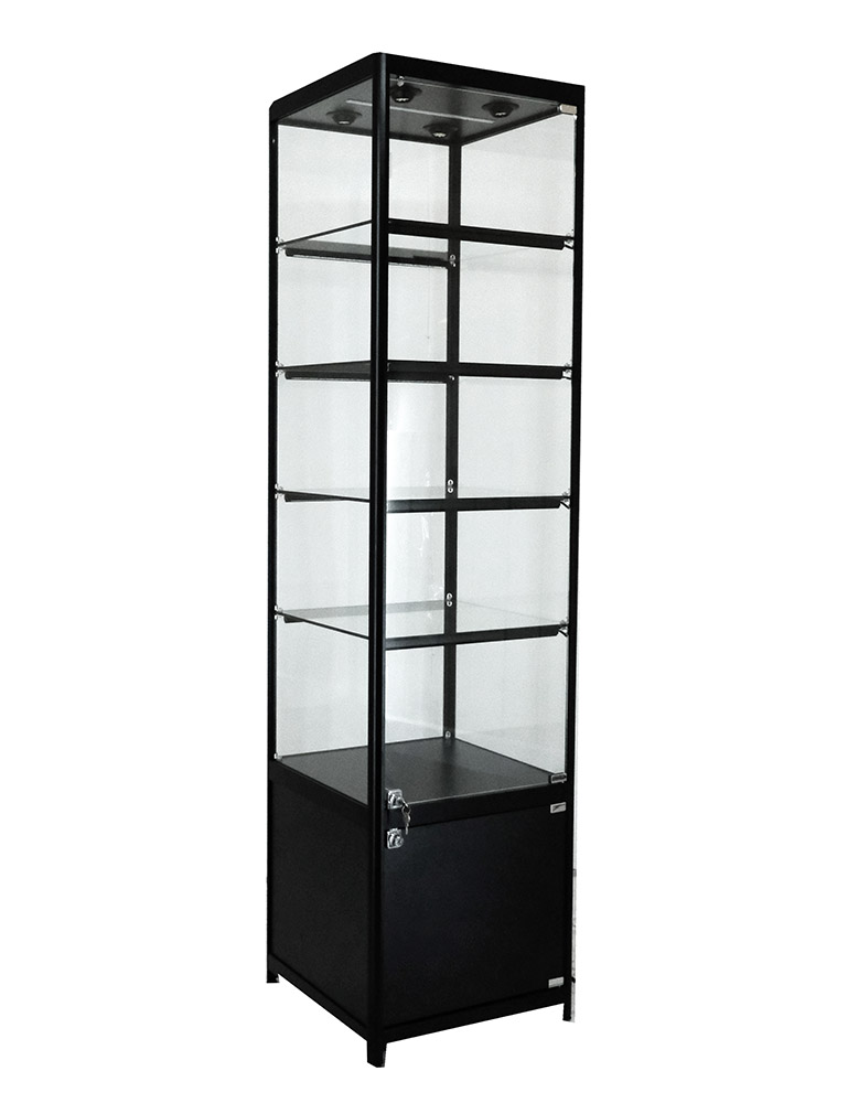 frameless display cabinets