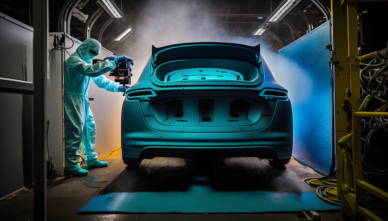 Future trends in painting on motor vehicles